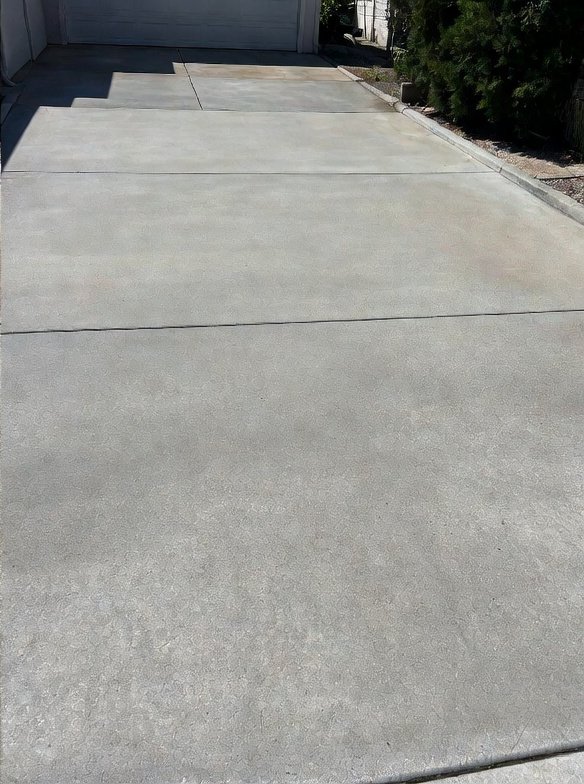 Concrete Driveway after