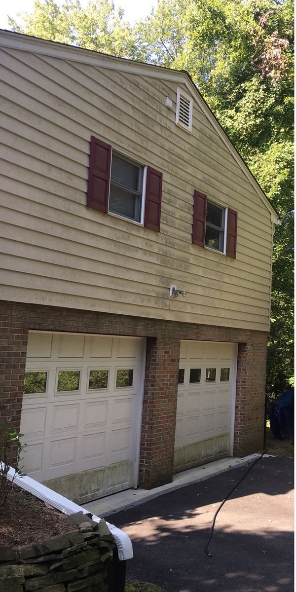 Two-Story Home & Garage before