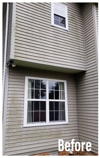 Siding Around Windows before
