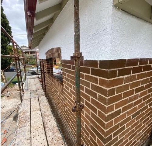 Brick Wall after