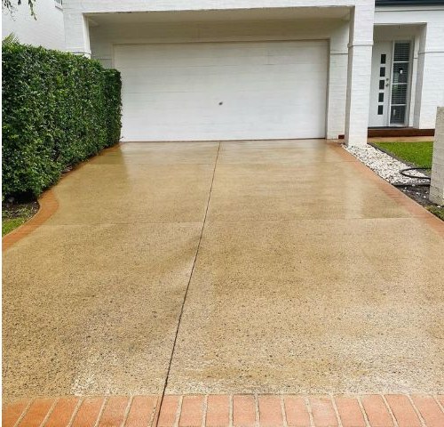 Concrete Driveway after