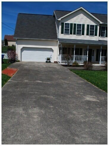 Residential Driveway before