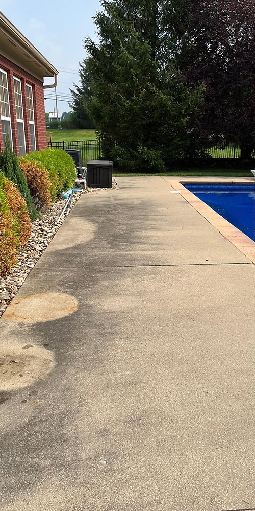 Pool Deck before